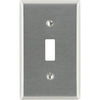 Leviton 1-Gang Stainless Steel Toggle Switch Wall Plate