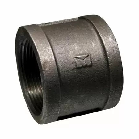 B & K Industries Black Coupling 150# Malleable Iron Threaded Fittings 4