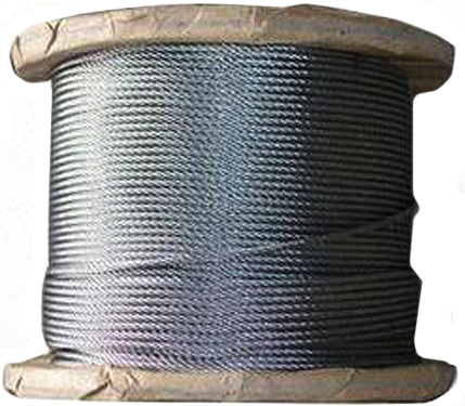 00076 CABLE 7 X 7 500  REEL 3/32  GALV