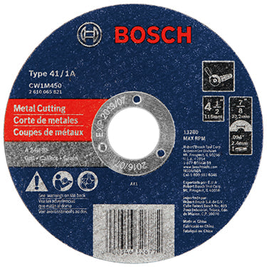 4-1/2 X3/32  7/8  ARBOR CUTOFF METAL
