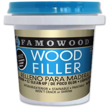 Eclectic 40042144 Famowood Latex Wood Filler, White ~ 1/4 Pint