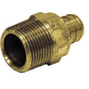 John Frey Co (Pex & Copper Fitting) LF6210108089830 1/2 Pex 1/2 Mip 25/Pk Adapter