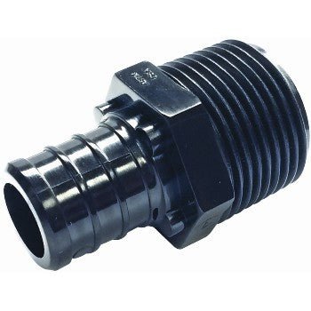 John Frey Co 2210108089831 1/2 Pex X Mip Plastic Adapter