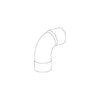 John M Frey Co 2524208089802 1/2 Copper 90 Long Turn Elbow