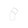 John M Frey Co 2529516169802 1 Copper 45 Sweat St Elbow