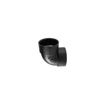 Lesso America Inc LN331-015 1-1/2 ABS 90 Degree Hub x Hub Elbow