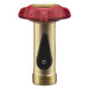 LR Nelson/Fiskars 50540 Hose Shut-Off, Long Neck ~ Brass