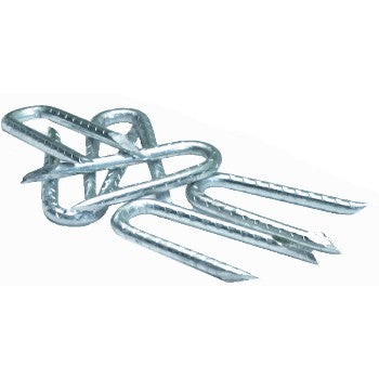 Mazel 11608114 8#Pail 1-1/4galv Barb Staples