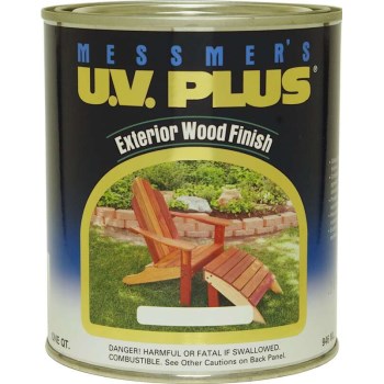 Messmer's CMS-605-4 UV Plus Stain, Driftwood Gray~ Qt
