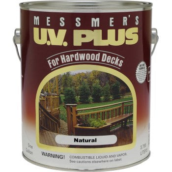 Messmer's MHV-500-1 Messmer's UV Plus for Hardwood Decks - 250 VOC, Natural ~ 1 gallon