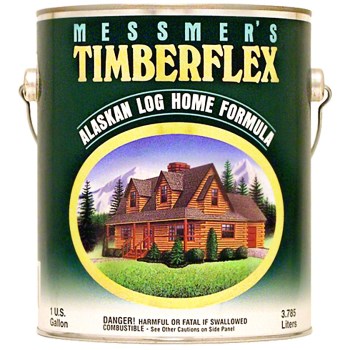 Messmer's TF-500SA-1 Timberflex One Coat Wood Finish, Clear Satin Topcoat ~ Gallon