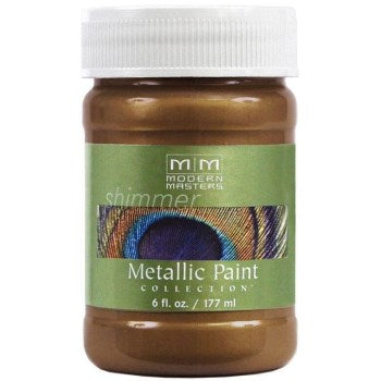Modern Masters ME204-06 Metallic Paint, Antique Bronze ~ 6 Ounce