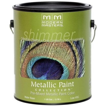 Modern Masters ME591-GAL Metallic Paint, Platinum ~ Gallon