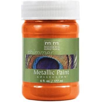 Modern Masters ME702-06 Metallic Paint, Burnt Orange 6 Ounce