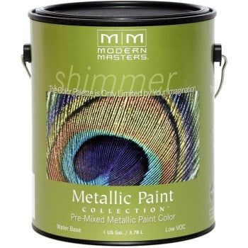 Modern Masters ME707-GAL Metallic Paint, Snowflake ~ Gallon