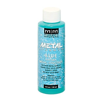 Modern Masters PA902-04 Blue Patina Aging Solution ~ 4 oz