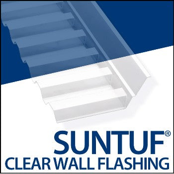 Palram Americas 108657 Wall Connector Flashing, 4 ft. 2
