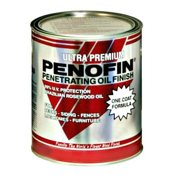 Penofin F3MWRQT Red Label Ultra Premium, Western Red Cedar ~ Quart