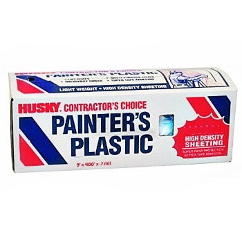 PolyAmerica CF00709-0400 Clear Plastic Sheeting, Polyethylene ~ 9' x 400'