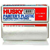 PolyAmerica CF15083-0200 Husky Polyethylene Plastic Sheeting, Clear ~ 8.4