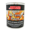 Rutland 81 High Temperature 1200 Degree Stove & Grill Paint, Flat Black ~ 16 oz