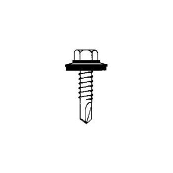 Sealtite 14B100D3HOGS250 1/4-14x1 250pk #3 Tek