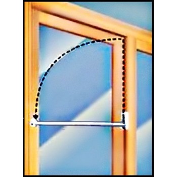 Stry-Buc Industries 16-108C Charley Bar, Aluminum Finish ~ 36