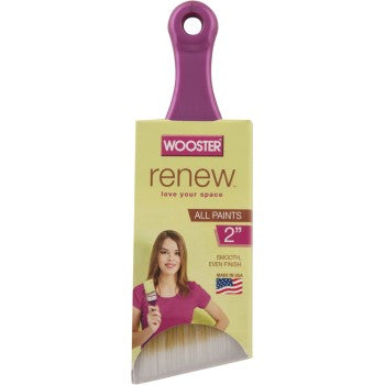 Wooster 0088200020 ReNew Angle Trim Sash Brush ~ 2
