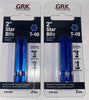 GRK Fasteners Star Drive Bits, Crown / Bit Caliburn XL™ Screws 2, Blue