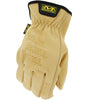 Mechanix Wear Leather Work Gloves Leather Cow Driver Large, Brown