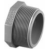 Schedule 80 PVC MPT Plug, 2-In.