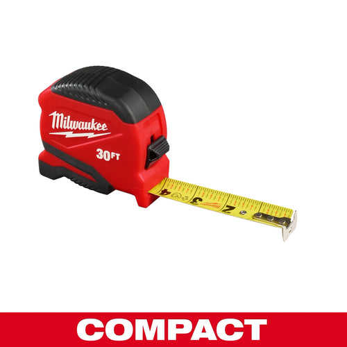 Milwaukee 30ft Compact Tape Measure 48-22-1730