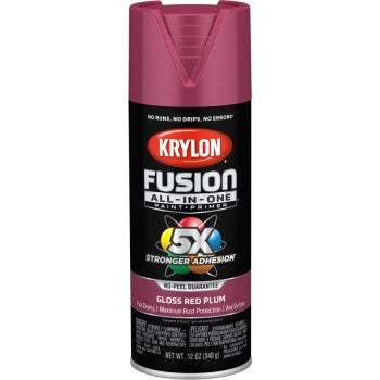 Krylon Fusion All-In-One® Gloss Red Plum Spray Paint