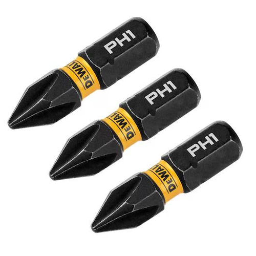 Dewalt ELITE SERIES 1 in. Bits for PH1 (3 Pk)