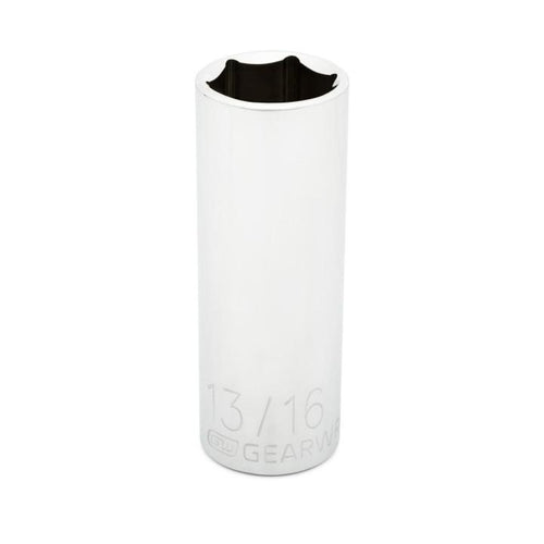 GearWrench 1/2 Drive 6 Point Deep SAE Socket 13/16