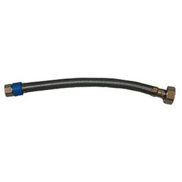Fine Thread Female Flare, 3/8-In. x 1/2-In. Iron Pipe x 20-In.